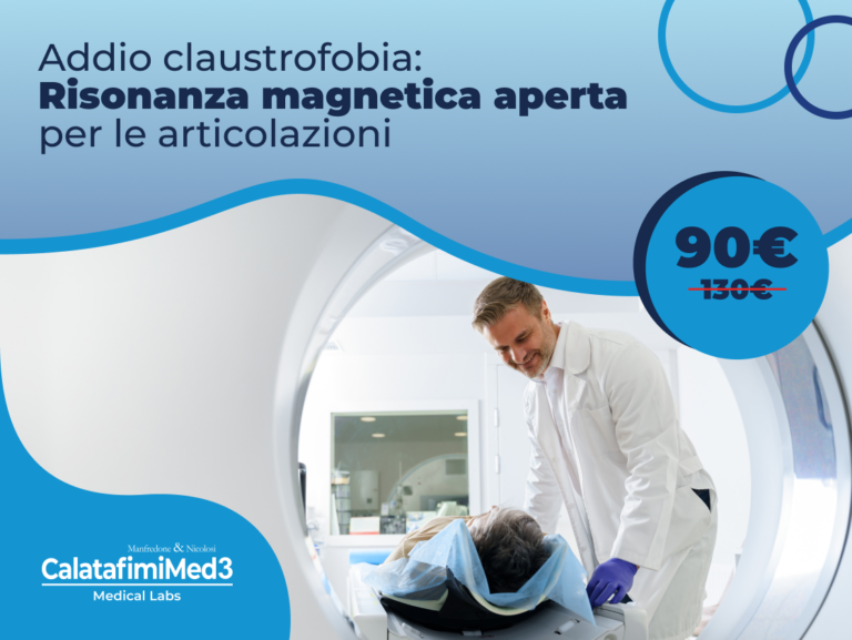 Addio claustrofobia: Risonanza magnetica aperta per le articolazioni