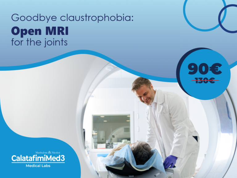 Goodbye claustrophobia: open MRI for your joints